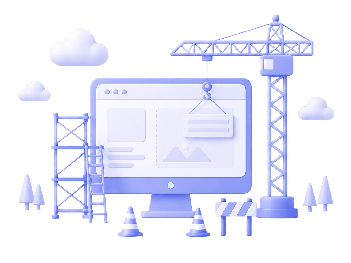 网站建设中